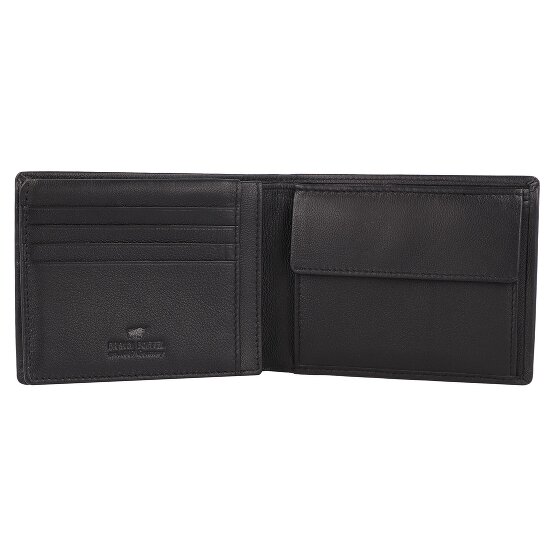 Braun Büffel Hannes Portafoglio Protezione RFID Pelle 12 cm