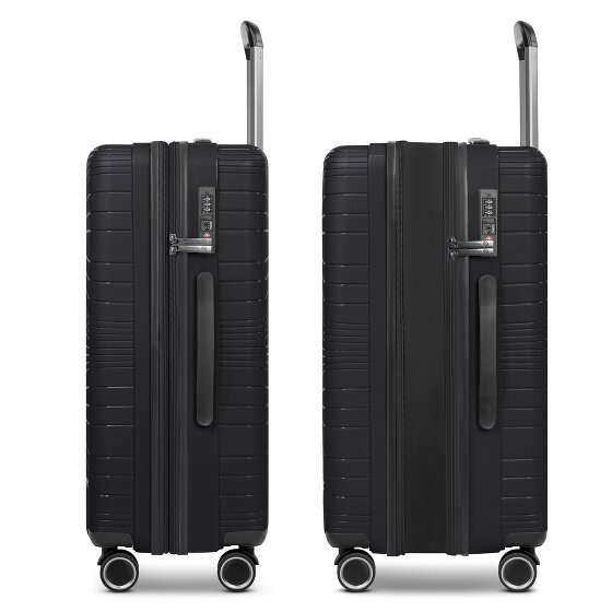 Franky Dallas 3.0 Carrello a 4 ruote M 65 cm con piega elastica