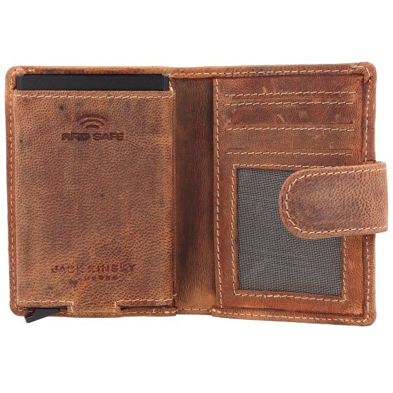Jack Kinsky Baltimore Custodia per carta di credito Protezione RFID Pelle 11 cm