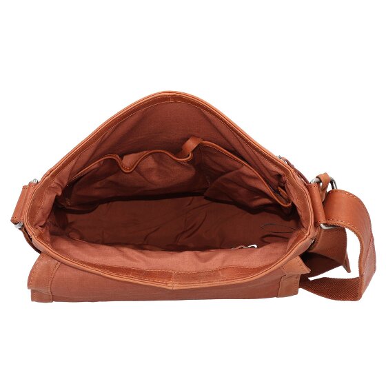 Burkely Messenger in pelle antica Avery 28 cm