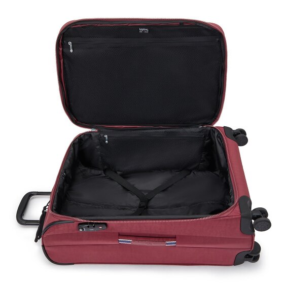 Kipling Basic 4 ruote Carrello M 68 cm con piega di espansione