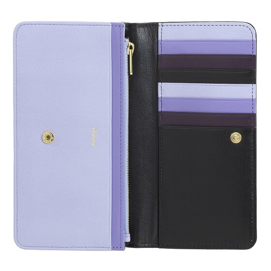 DuDu Canarie Portafoglio Protezione RFID Vera Pelle 17.5 cm