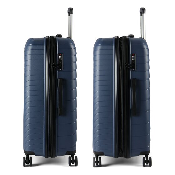 Benzi 5808 4 ruote Carrello 74 cm con piega di espansione