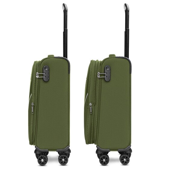 Stratic taska Trolley cabina a 4 ruote S 55 cm con piega a espansione