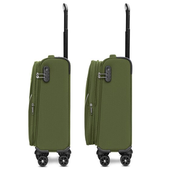 Stratic taska Trolley cabina a 4 ruote S 55 cm con piega a espansione
