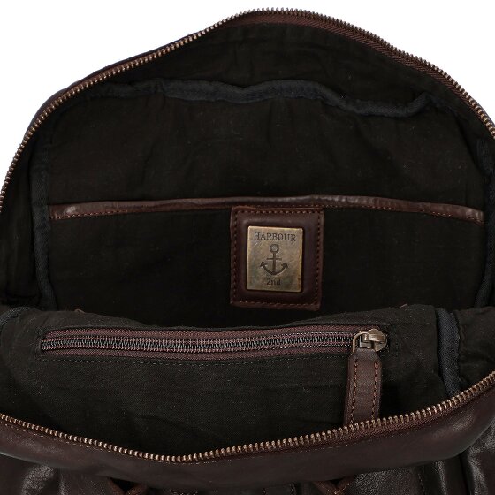 Harbour 2nd Quinn Zaino da giorno Vera Pelle 30 cm