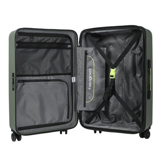 Hedgren Comby Grip M Exp 4 ruote Carrello 65 cm con piega di espansione
