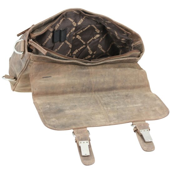 Greenland Nature Borsa a tracolla Stone Messenger in pelle 33 cm
