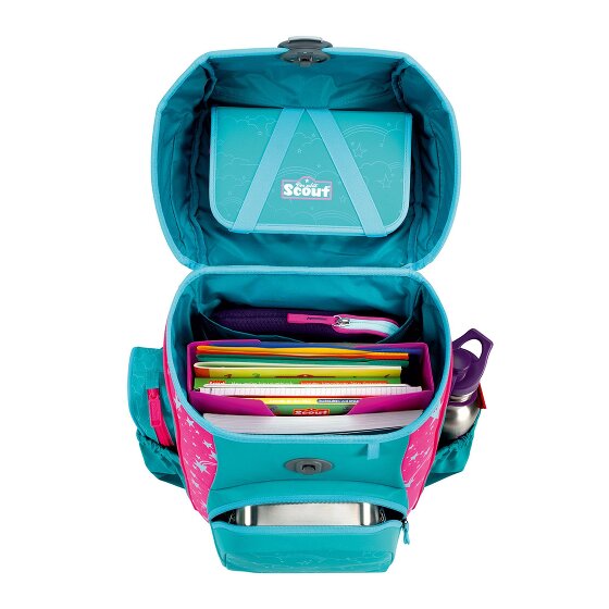Scout Neo Exklusiv Superflash Extreme Set di borse per la scuola 4 pezzi