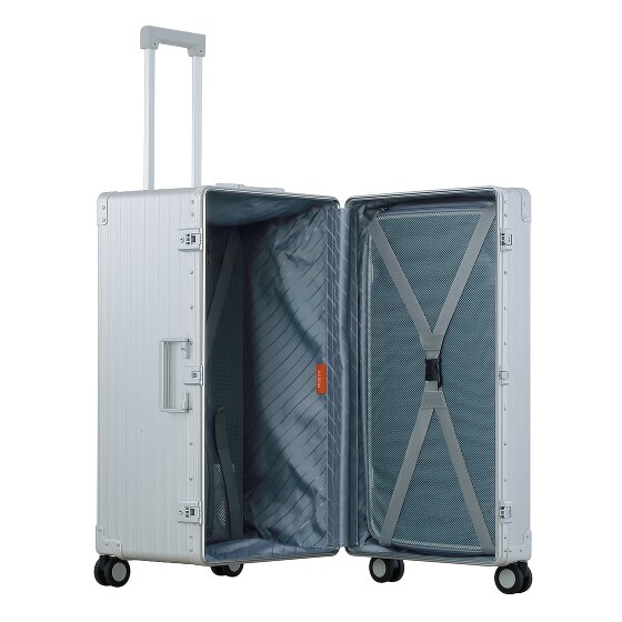 Aleon Carrello Traveler International a 4 ruote in Alluminio, 77 cm