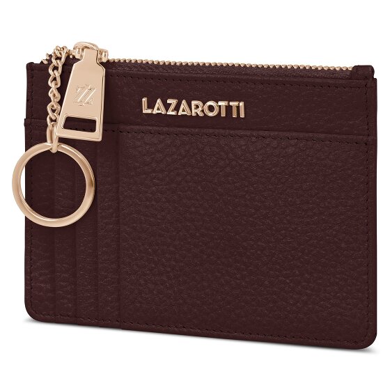 Lazarotti Bologna Portachiavi in pelle 11,5 cm con scomparto per air tag