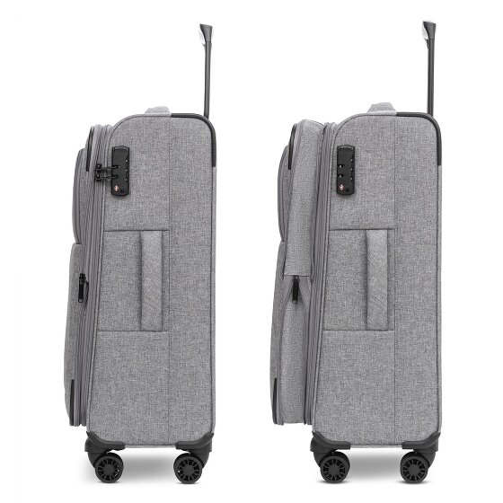 Redolz Essentials 12 MEDIUM Carrello a 4 ruote da 67 cm con piega ad espansione Redolz Essentials 12 MEDIUM Carrello a 4 ruote da 67 cm con piega ad espansione