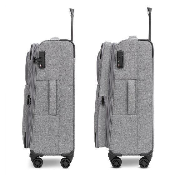 Redolz Essentials 12 MEDIUM Carrello a 4 ruote da 67 cm con piega ad espansione