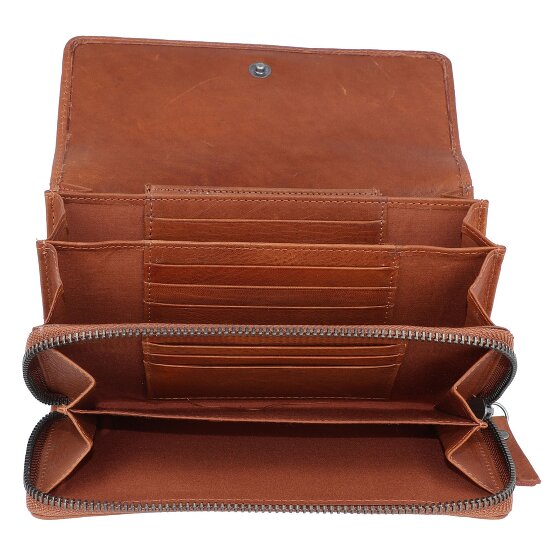 Burkely Portafoglio Avery antico in pelle 18,5 cm