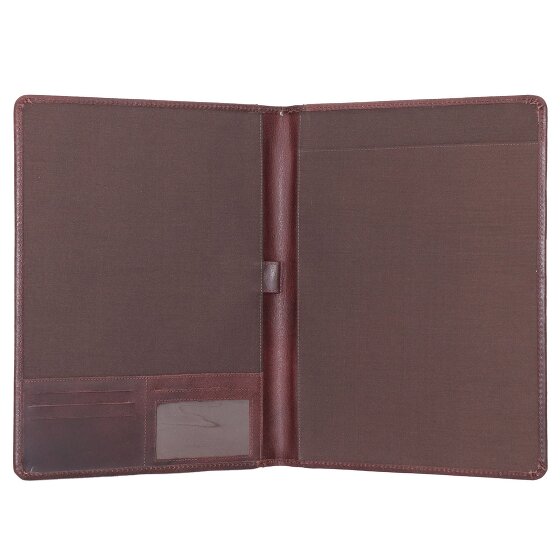 Burkely Astuccio da scrittura in pelle Bing vintage 33 cm