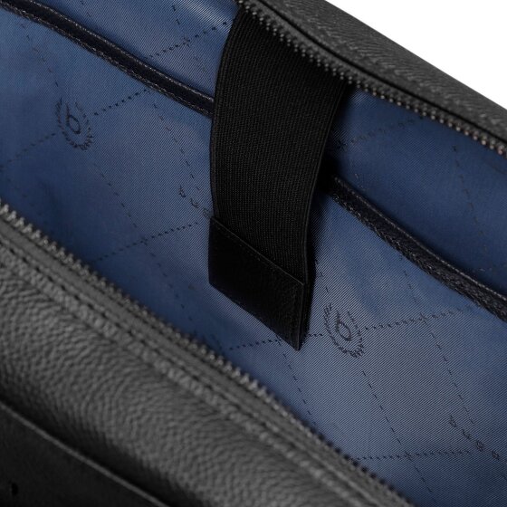 bugatti Black Valigetta Pelle 39 cm Scomparto per laptop