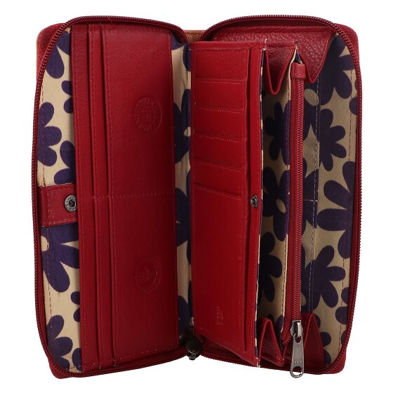 Greenburry Nappa Portafoglio Protezione RFID Pelle 19.5 cm