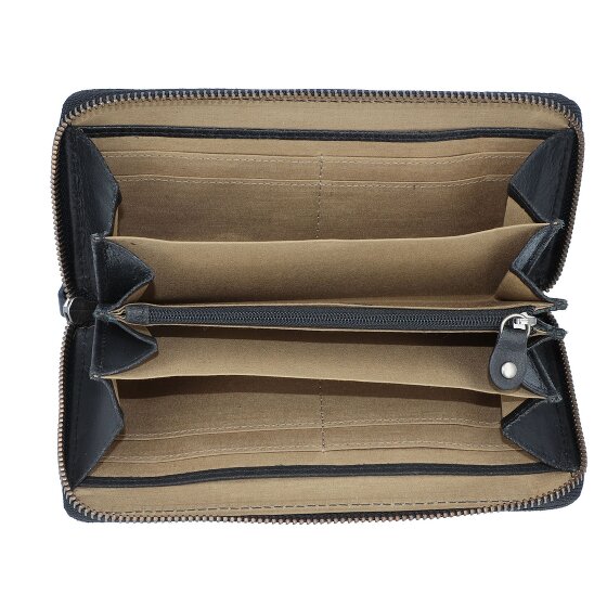 Burkely Portafoglio Charly vintage RFID in pelle 19 cm