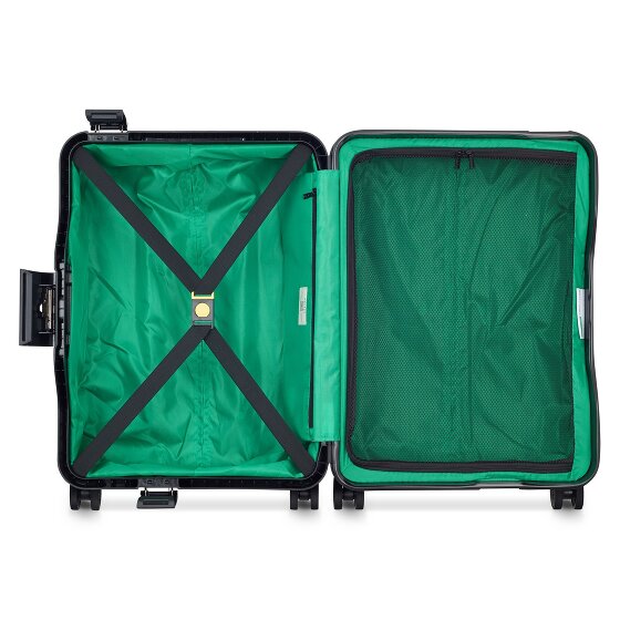 Delsey Paris x United Colors of Benetton Color Block Hardside Trolley da cabina a 4 ruote 55 cm