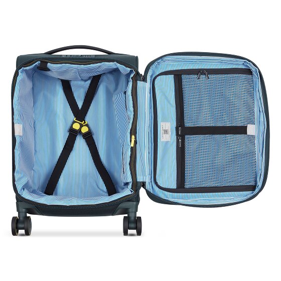 Delsey Paris Montmartre 3 4 ruote Carrello della cabina 55 cm con piega di espansione