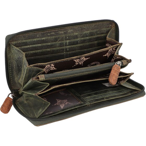Billy the Kid Hunter Portafoglio RFID in pelle 19 cm