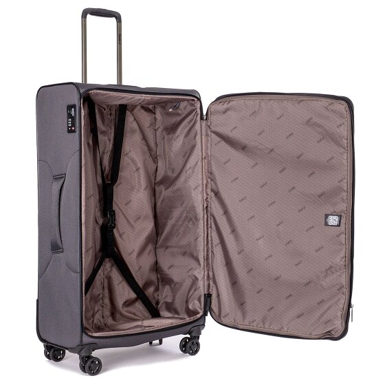Stratic Trolley Bendigo Light Plus a 4 ruote 84 cm Scomparto per laptop