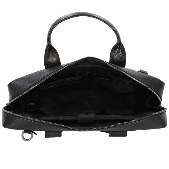 Plevier Rock Basalt Valigetta Pelle 41 cm Scomparto per laptop