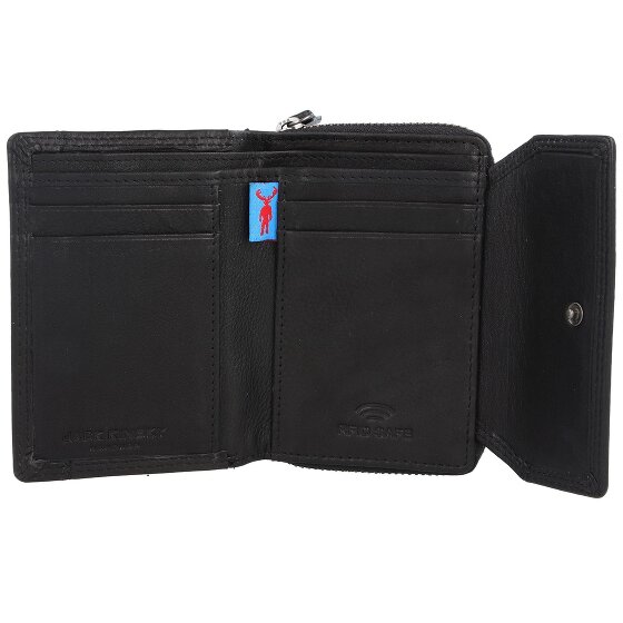 Jack Kinsky Portafoglio Brisbane RFID in pelle 11 cm