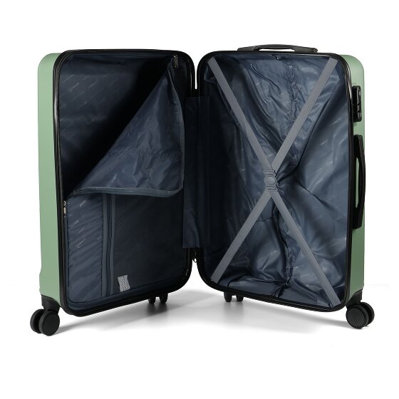 Benzi 5739 4 ruote Set di valigie 2 pezzi