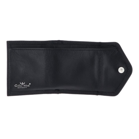 Golden Head Polo Portafoglio Vera Pelle 8 cm