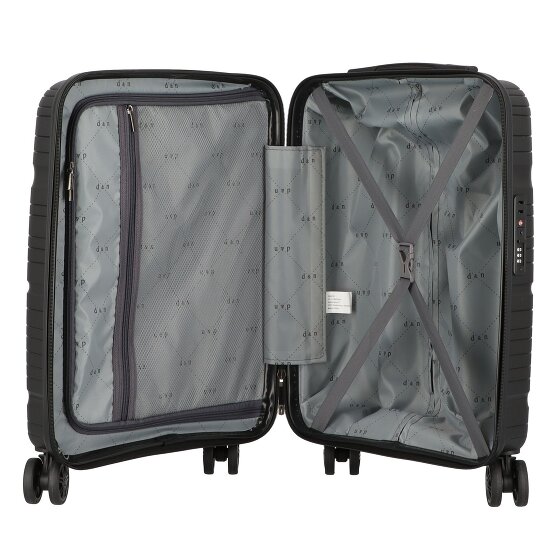 d&n Travel Line 4300 4 ruote Carrello della cabina S 55 cm