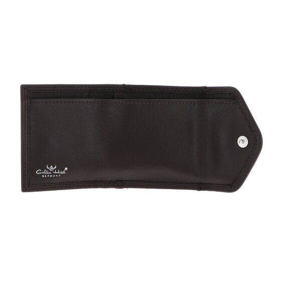 Golden Head Polo Portafoglio Vera Pelle 8 cm