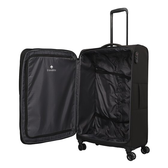 Travelite Rügen 4 ruote Carrello L 78 cm con piega di espansione