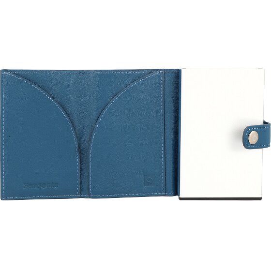 Samsonite Custodia per carte di credito Alu Fit RFID in pelle 6,5 cm