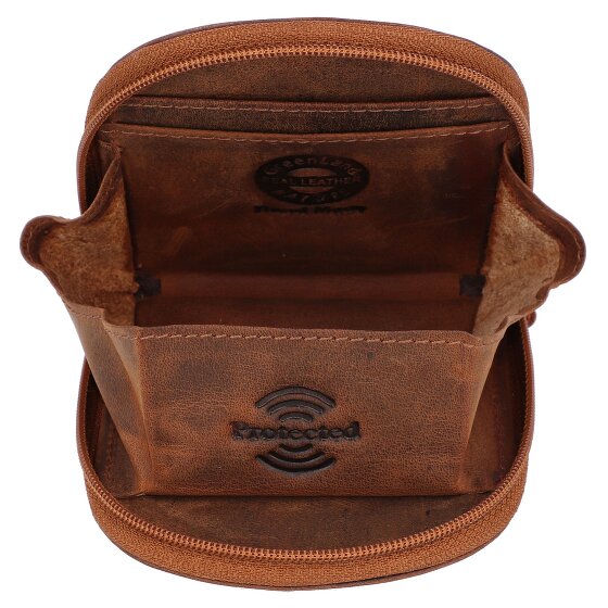 Greenland Nature Montenegro Portafoglio portamonete RFID in pelle 9 cm