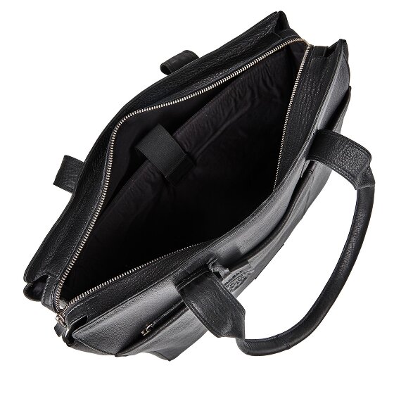 Burkely Soft Skylar Borsa shopper Vera Pelle 40 cm Vano porta PC