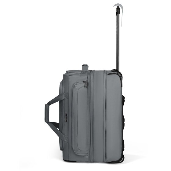 Redolz Duffle Essentials Borsa da viaggio a 2 ruote 55 cm M con patta di espansione Redolz Duffle Essentials Borsa da viaggio a 2 ruote 55 cm M con patta di espansione