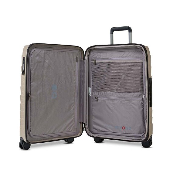 Echolac Exo 4 ruote Set di valigie 3 pezzi espandibile