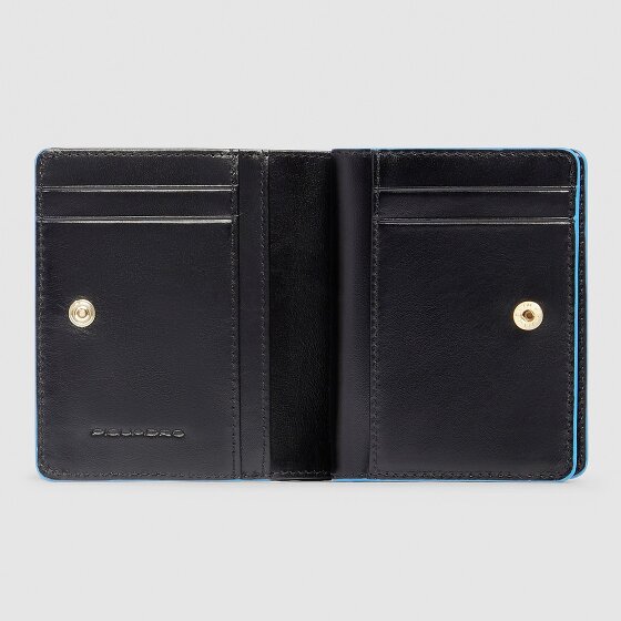 Piquadro Blue Square Portafoglio Protezione RFID Vera Pelle 11 cm