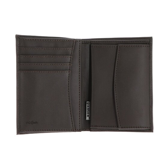 oxmox Leather Portafoglio Protezione RFID Vera Pelle 10 cm