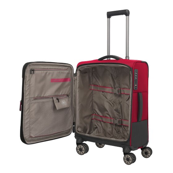 Travelite Crosslite 4 ruote Carrello della cabina S 55 cm