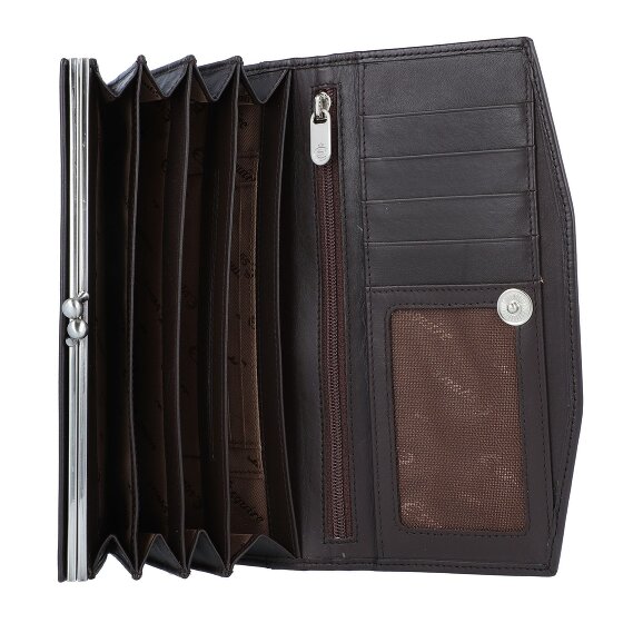 Esquire Nuovo portafoglio di seta in pelle 18 cm Esquire Nuovo portafoglio di seta in pelle 18 cm