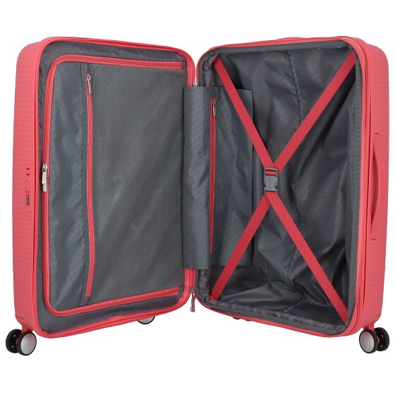 American Tourister Soundbox 4 ruote Carrello 67 cm espandibile