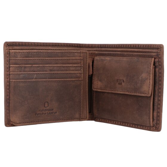 Tom Tailor Portafoglio Ron RFID in pelle 12 cm