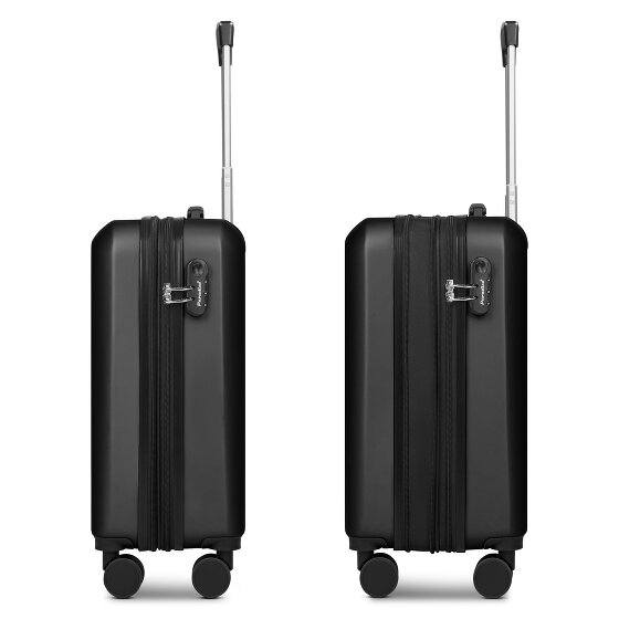 Check.In Paradise 2.0 4 ruote Carrello della cabina S 58 cm con piega di espansione