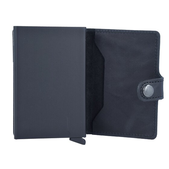 Secrid Miniwallet Vintage Custodia per carte di credito Portafoglio RFID in pelle 6,5 cm