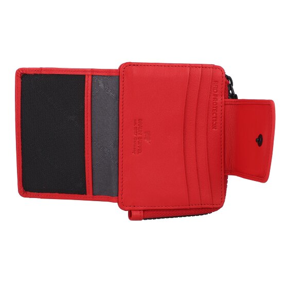 Braun Büffel Capri Custodia per carta di credito Protezione RFID Pelle 11 cm