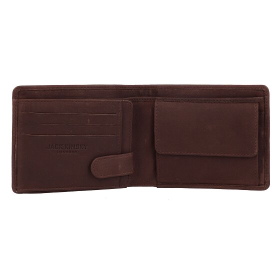Jack Kinsky Aruba Portafoglio Protezione RFID Pelle 12 cm