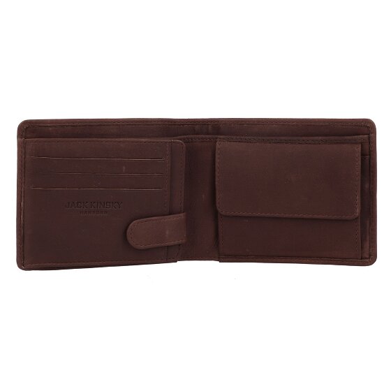 Jack Kinsky Aruba 101 Portafoglio Protezione RFID Pelle 12 cm