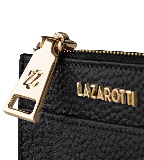 Lazarotti Bologna Portachiavi in pelle Portacarte in pelle 11,5 cm con scomparto per air tag
